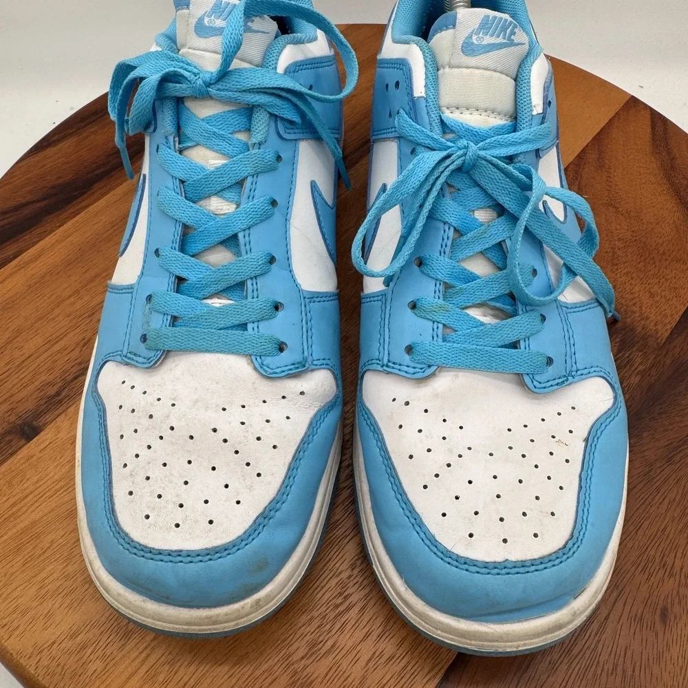 Nike Dunk Low UNC‎ Shoes Men's 13 Blue White Athletic Retro Basketball Sneakers